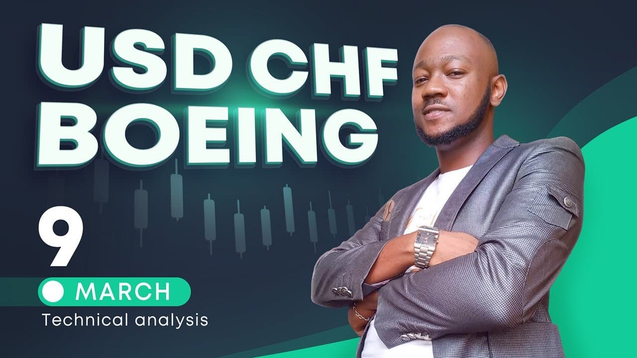 Forex Technical Analysis - USD/CHF, Boeing | 9.03.2022