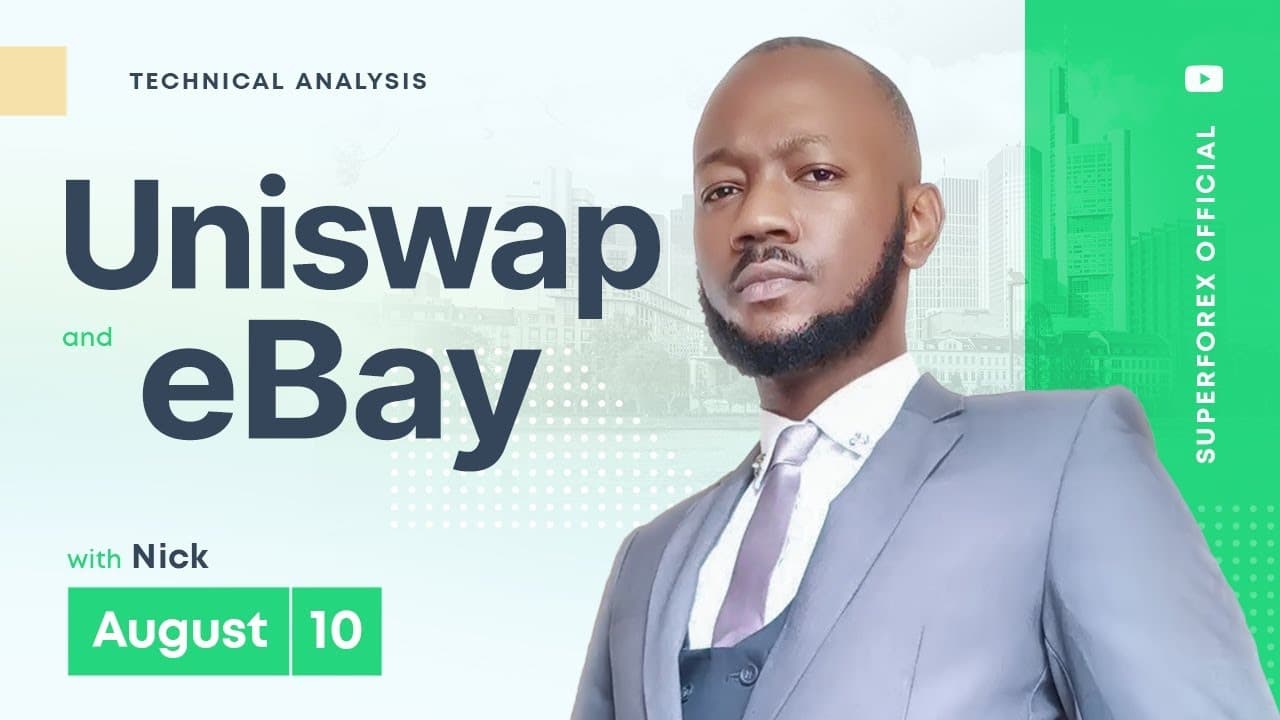 Forex Technical Analysis - Uniswap | eBay | 10.08.2023