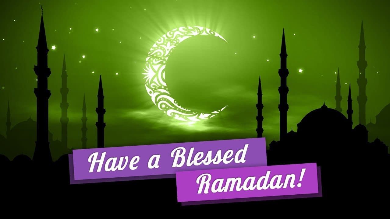 Ramadan Mubarak!