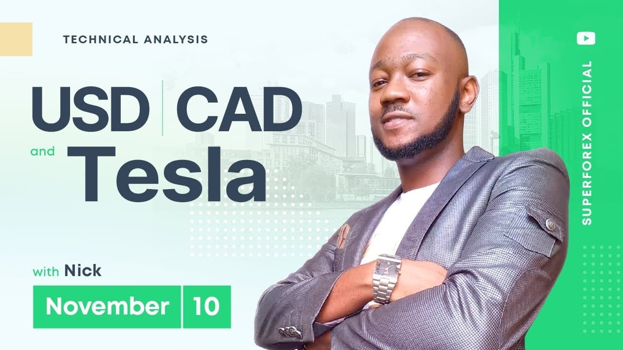 Forex Technical Analysis - USD/CAD | Tesla | 10.11.2022