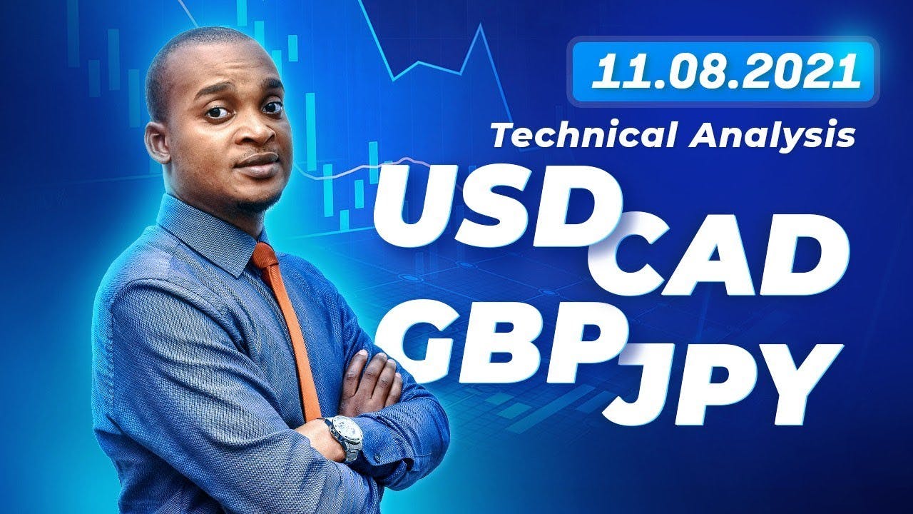 Forex Technical Analysis - USD/CAD & GBP/JPY | 11.08.2021