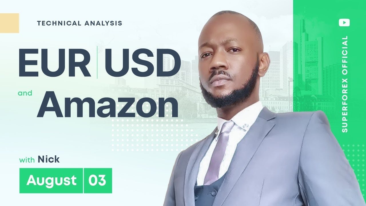 Forex Technical Analysis - EUR/USD | Amazon | 03.08.2023