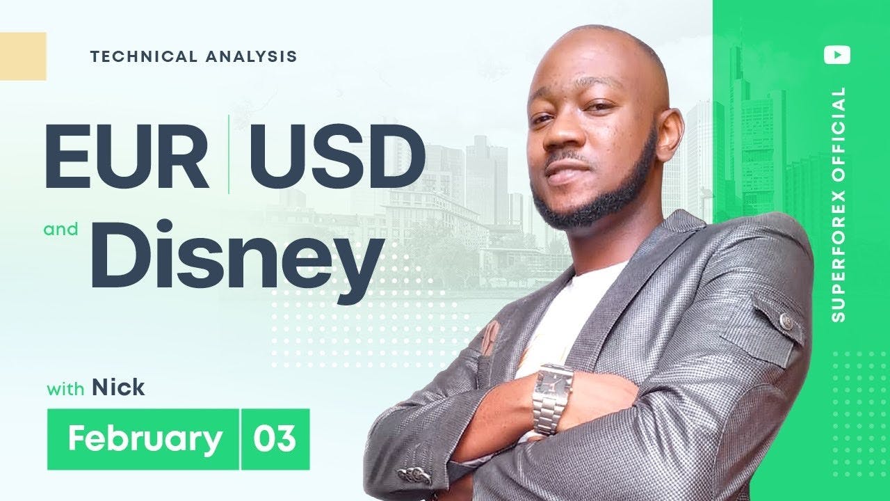 Forex Technical Analysis - EUR/USD | Disney | 03.02.2023