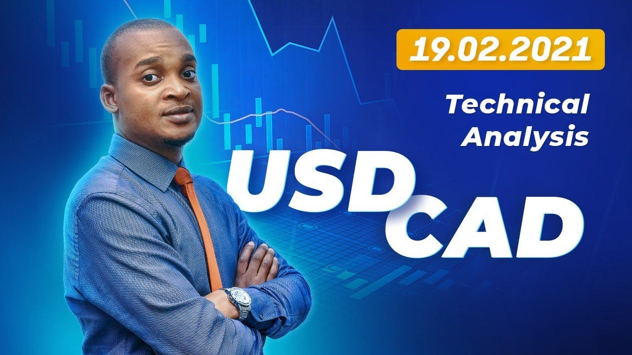 Forex Technical Analysis - USD/CAD | 19.02.2021