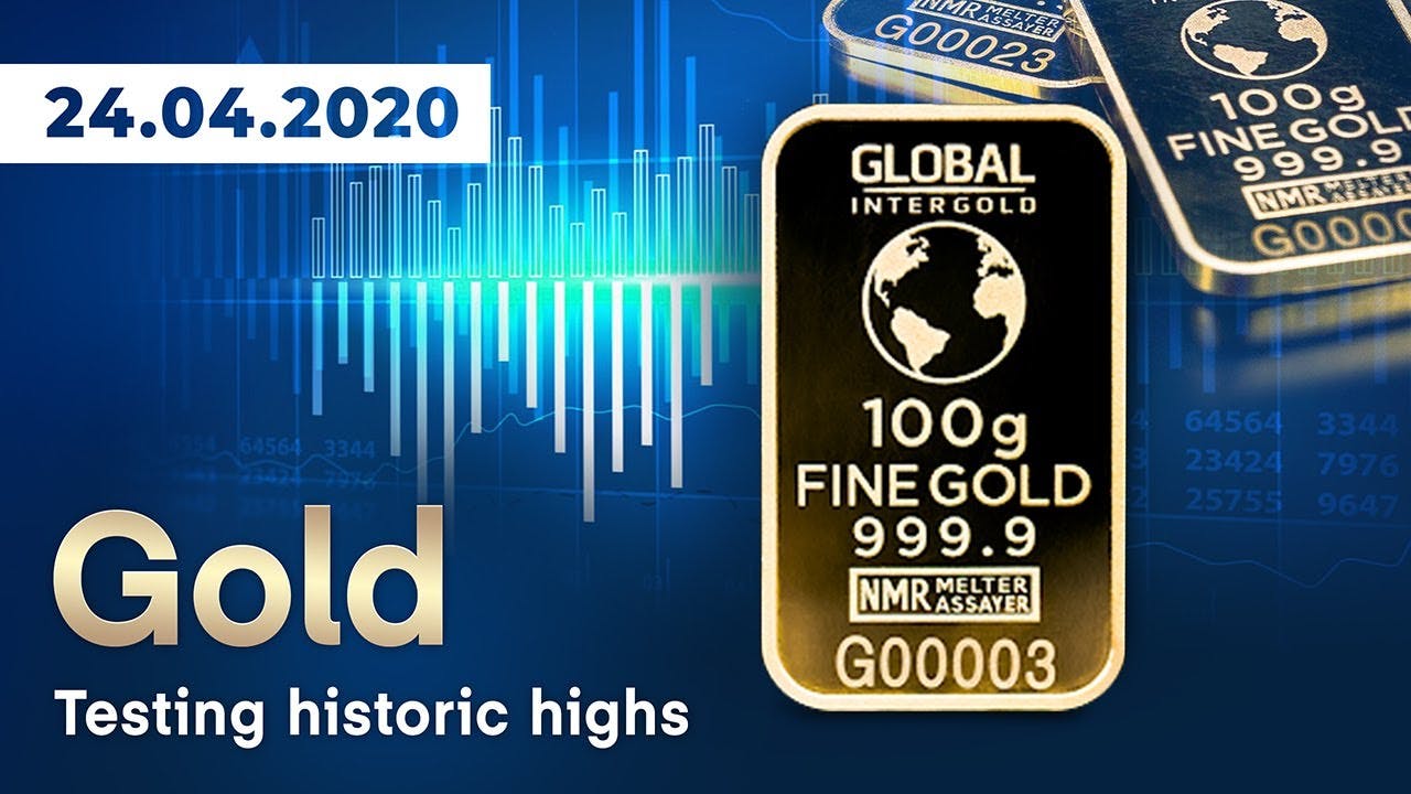 Gold testing historic highs | April 24, 2020