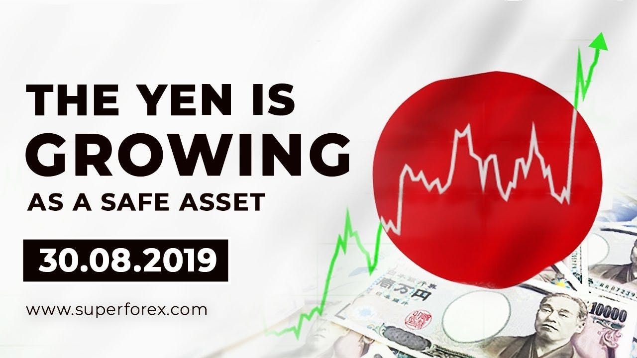 The Yen is growing as a safe asset