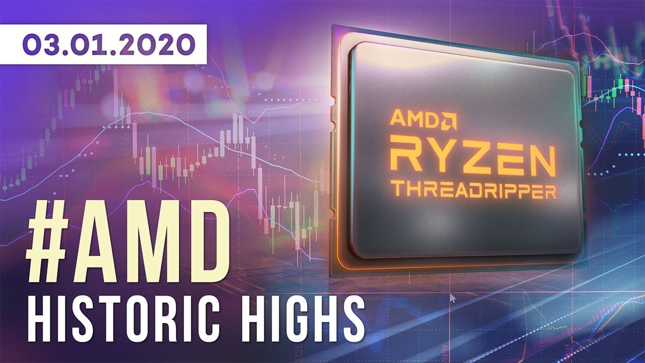 Historic Highs for AMD stock | January 3, 2020