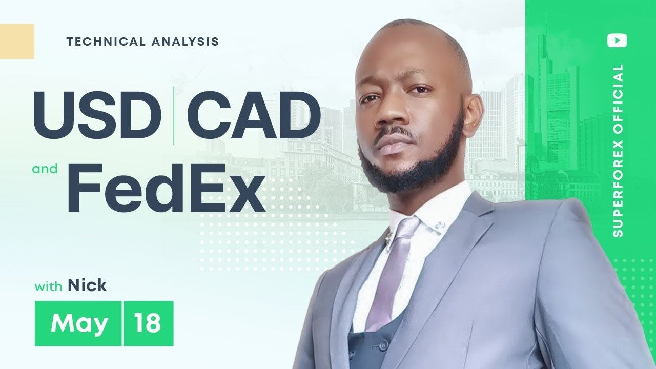 Forex Technical Analysis - USD/CAD | FedEx | 18.05.2023