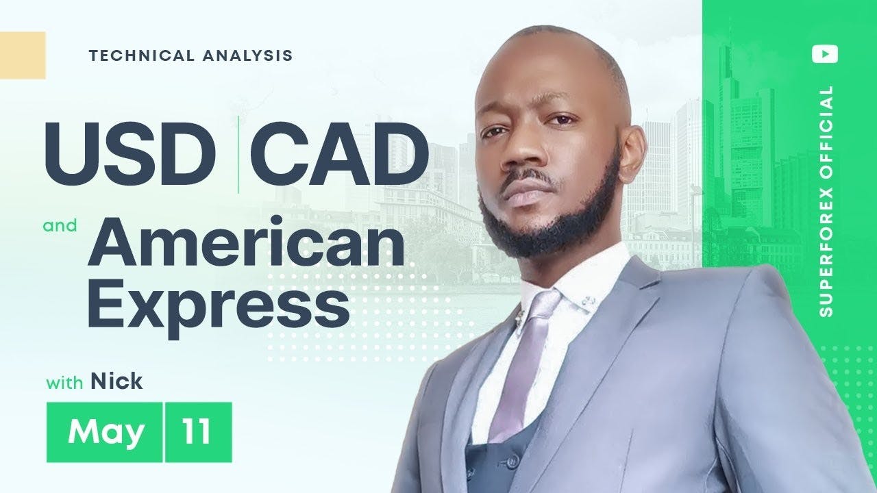 Forex Technical Analysis - USD/CAD | American Express | 11.05.2023