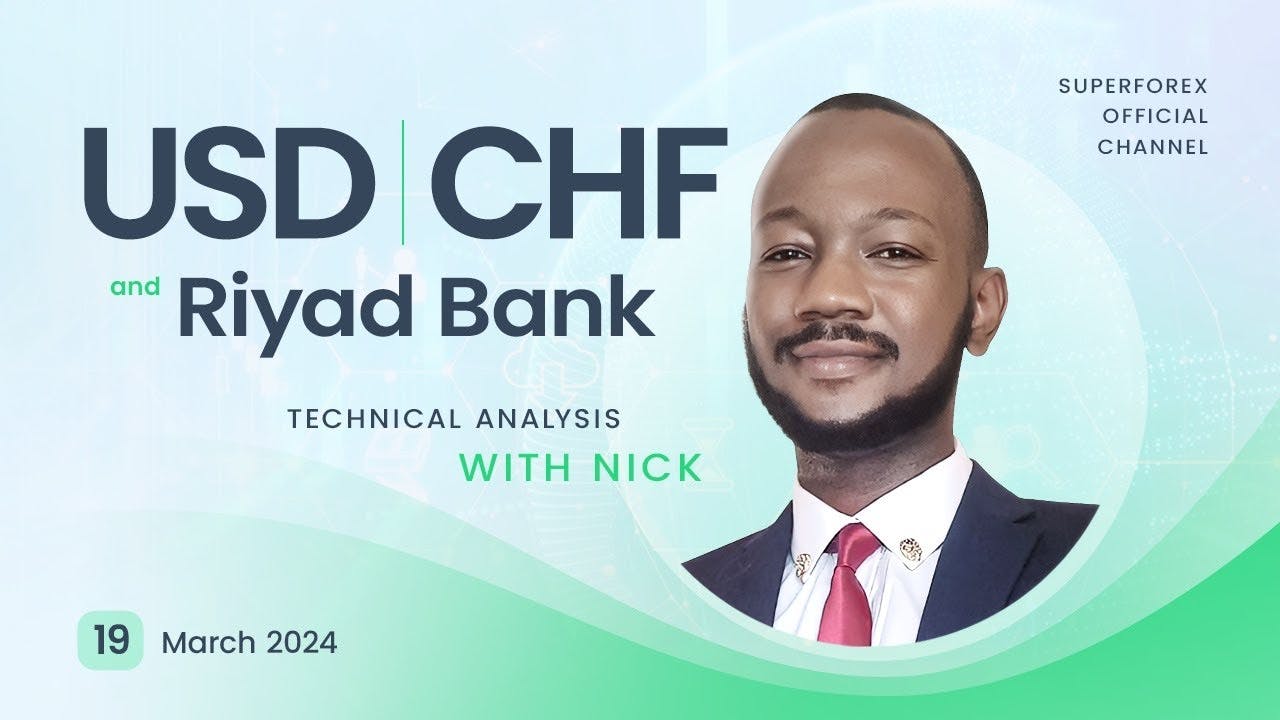 Forex Technical Analysis - USD/CHF | Riyad Bank | 19.03.2024